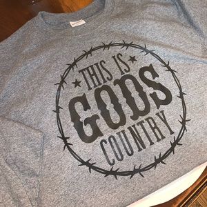 Gods Country long sleeve tee
